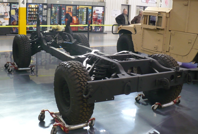 WarWheels.Net- M1151A1 HMMWV ECV "B" Chassis Photos